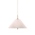 Elegancka lampa wisząca Iris 25, kremowa - Globen Lighting