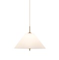 Elegancka lampa wisząca Iris 25, kremowa - Globen Lighting