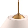 Elegancka lampa wisząca Iris 25, kremowa - Globen Lighting