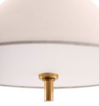 Elegancka lampa wisząca Iris 25, kremowa - Globen Lighting