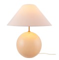 Lampa stołowa kula ze stożkowym kloszem Iris 45, kremowa - Globen Lighting