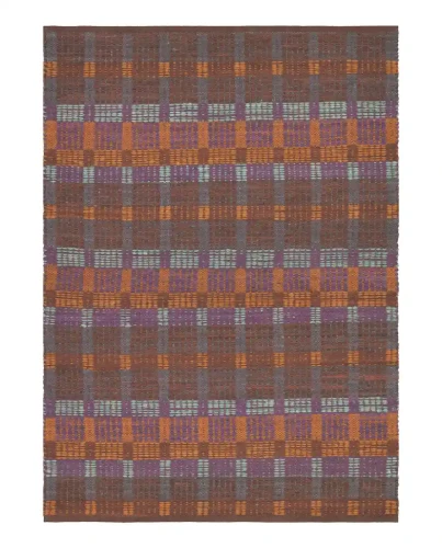 Dywan z bawełny z recyklingu Iris 170x240, brązowy - Finarte