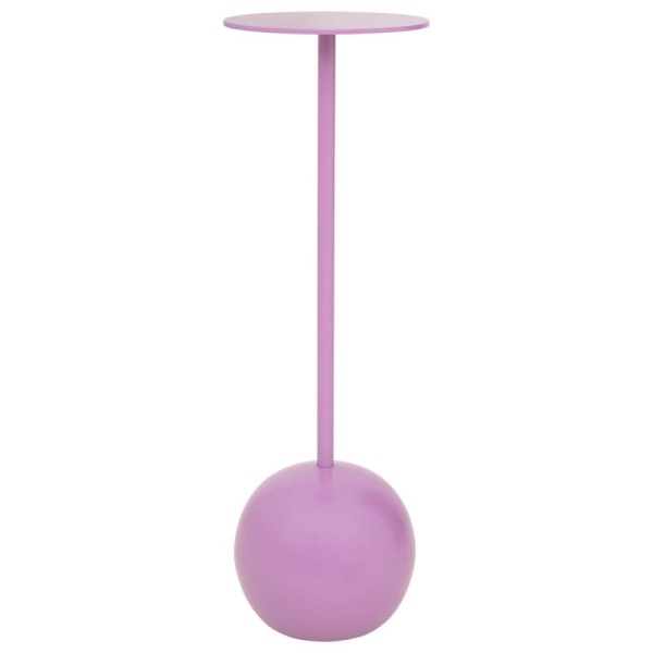 Metalowy stolik boczny, fioletowy - UNC