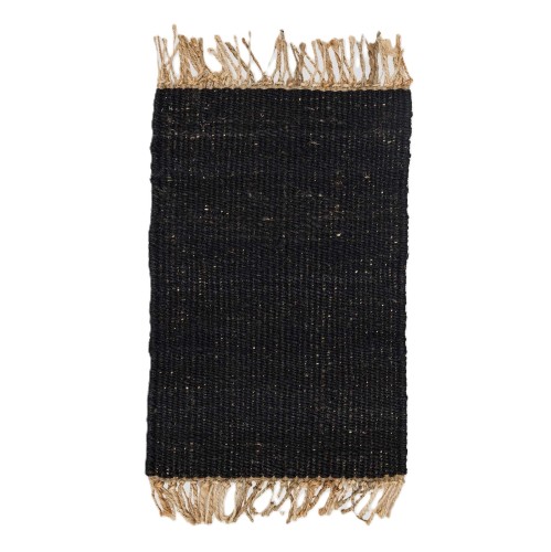 Dywanik z konopi 60x90, czarny - Tell Me More