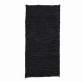 Dywanik z konopi Sumak 80x150, czarny - Tell Me More