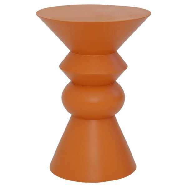 Stolik pomocniczy z drewna mango Luova, pomarańczowy - UNC