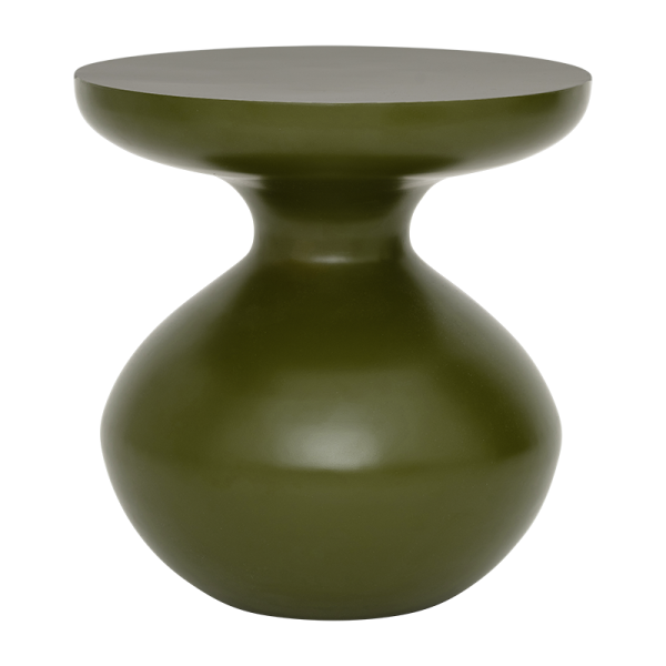 Stolik metalowy Tummy, zielony - UNC