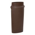 Wazon ceramiczny Oreille, brązowy - UNC