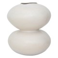 Duży wazon ceramiczny o organicznej formie Foss, złamana biel - UNC