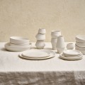 Porcelanowe talerze obiadowe Kojin białe, 4 szt - Pomax
