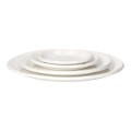 Porcelanowe talerze obiadowe Kojin białe, 4 szt - Pomax