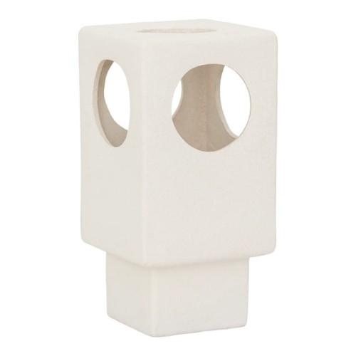 Designerska lampa stołowa Lycka, biała - UNC