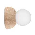 Kinkiet plafon sufitowy Torrano 13, IP44, trawertyn - Globen Lighting