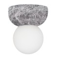 Kinkiet plafon sufitowy Torrano 13, szary marmur - Globen Lighting