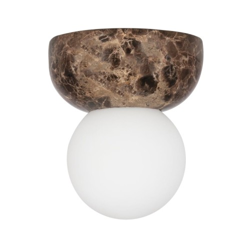 Kinkiet plafon sufitowy Torrano 13, brązowy marmur - Globen Lighting