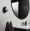 Kinkiet plafon sufitowy Torrano 13, IP44, czarny marmur - Globen Lighting