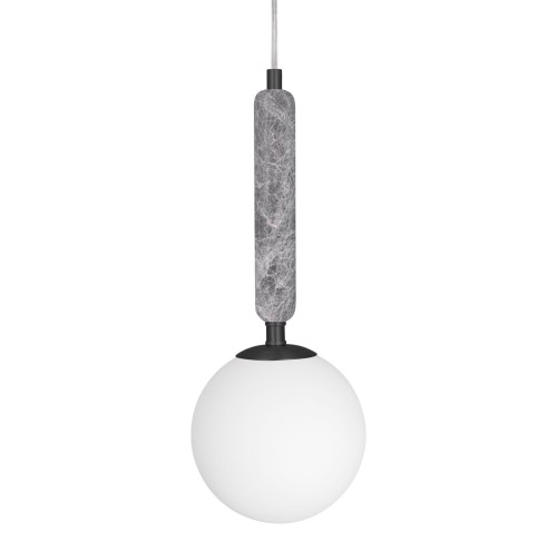 Lampa kula wisząca Torrano 15, marmur szary - Globen Lighting