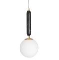 Lampa kula wisząca Torrano 15, marmur czarny - Globen Lighting