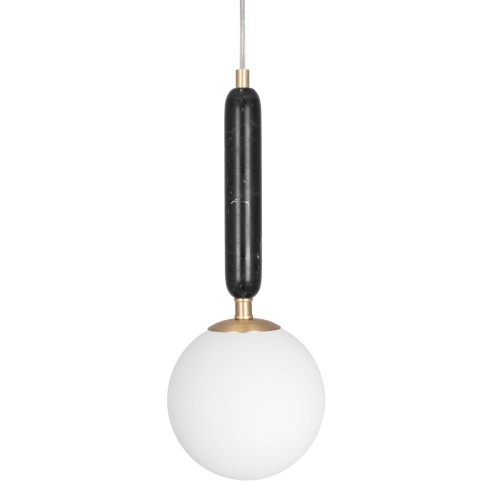 Lampa kula wisząca Torrano 15, marmur czarny - Globen Lighting