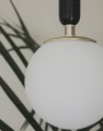 Lampa kula wisząca Torrano 15, marmur czarny - Globen Lighting