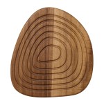 Drewniana podkładka na stół Enoki, naturalna - Nordal