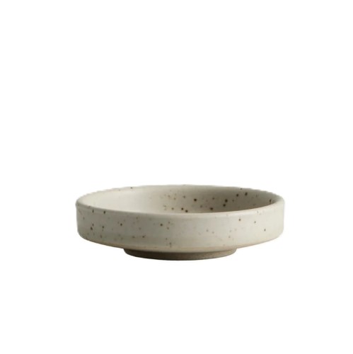 Płytkie miseczki do przekąsek i dipów Grainy piaskowe, 2 szt - Nordal