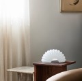 Szklana lampa stołowa Chia - Nordal
