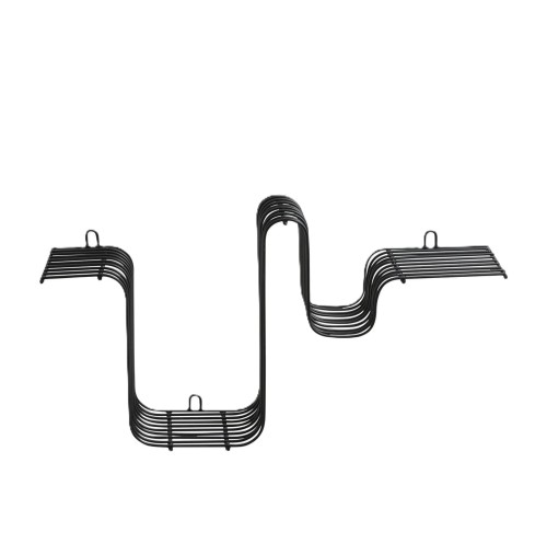 Metalowa półka wisząca Brava, czarna - Nordal