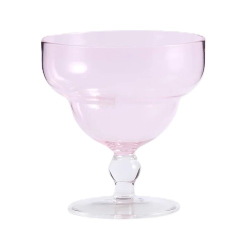 Kieliszki do koktajli Crocus różowe 250 ml, 6 szt - Nordal