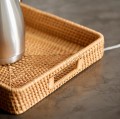 Taca rattanowa prostokątna Figus - Nordal