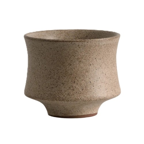 Kubek bez ucha z kamionki Inez Sand, 4 szt - Nordal