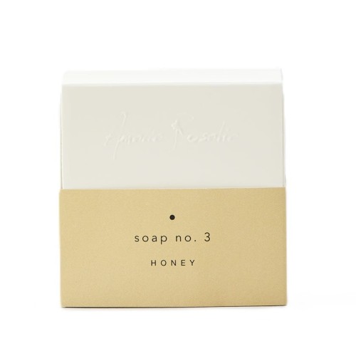 Wegańskie mydło w kostce Amalie Rosalie no. 3, Miód i wosk pszczeli - Nordal