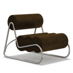 Nowoczesny fotel do salonu Fave, Alpaca - NORR11