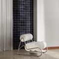 Nowoczesny fotel do salonu Fave, Alpaca - NORR11