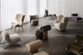 Nowoczesny fotel do salonu Fave, Alpaca - NORR11