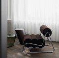 Nowoczesny fotel do salonu Fave, Alpaca - NORR11