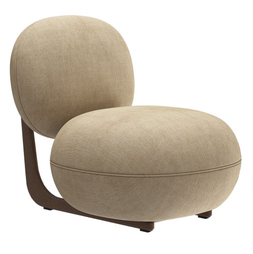 Fotel wypoczynkowy do salonu Cooper Wood, Giada - NORR11