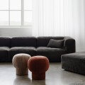 Designerska pufa do siedzenia Liège Ø45, Savanna - NORR11