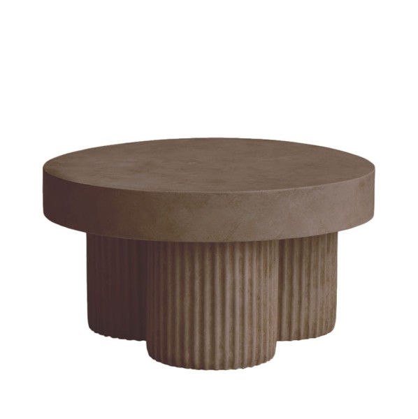 Okrągły stolik kawowy Gear Low, Clay - NORR11