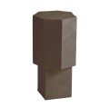 Stolik pomocniczy kolumna Quartz, Clay - NORR11