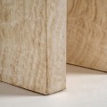 Stolik konsolowy z trawertynu Thiennes 80 - Vical