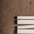Minimalistyczny obraz z wypukłym motywem z drewna Bresse 82x122 - Vical