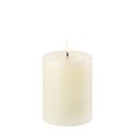 Świeca na baterie z ruchomym płomieniem, walec Led, 7,8x10, Ivory - Uyuni