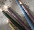 Świeca stożkowa 25 Led na baterie z ruchomym płomieniem - Uyuni