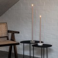 Długa świeca stożkowa 55 na baterie z ruchomym płomieniem LED, Sandstone - Uyuni