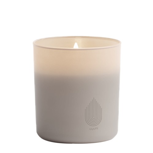 Świeca w szkle na baterie LED z ruchomym płomieniem 9x10, Sandstone - Uyuni