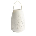 Ceramiczna latarnia z porcelany 15,5x24 cm - Uyuni
