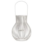 Lampion ogrodowy Upside Down 35, jasnoszary - Uyuni