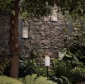 Świeca walec Outdoor zewnętrzna LED z ruchomym płomieniem 8,4x15 cm, biała - Uyuni