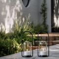 Świeca walec Outdoor zewnętrzna LED z ruchomym płomieniem 8,4x5 cm, biała - Uyuni